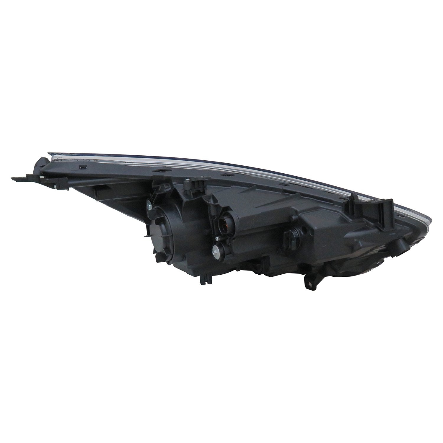 Left TYC Headlight Assembly Compatible with 2014-2017 Hyundai Accent