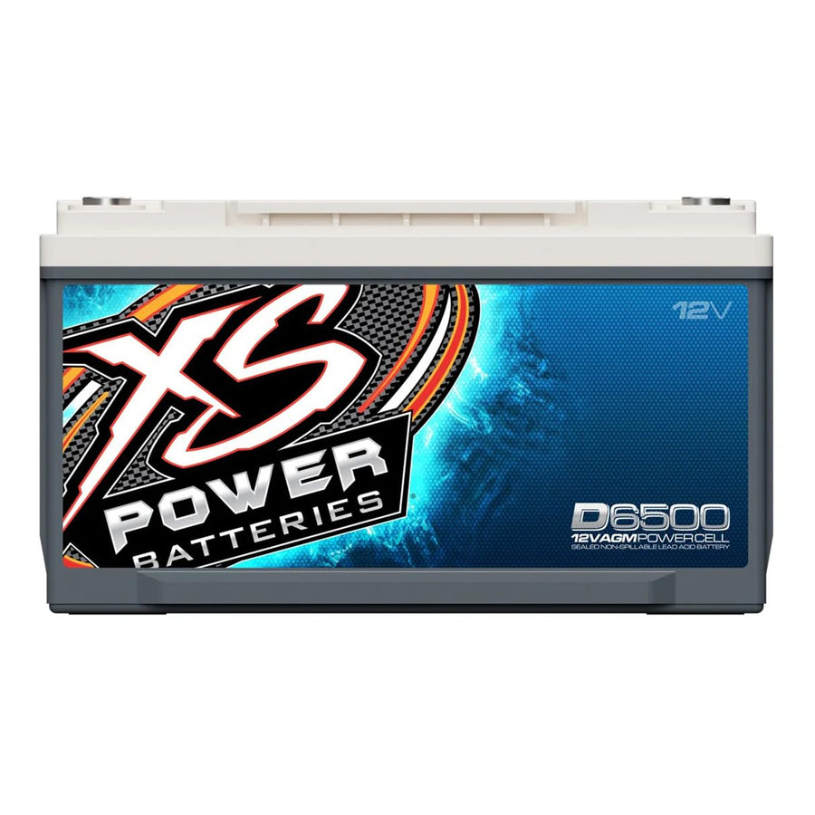 XS Series D6500 12V 3,900 Amp AGM High Output Battery with M6 Terminal Bolt