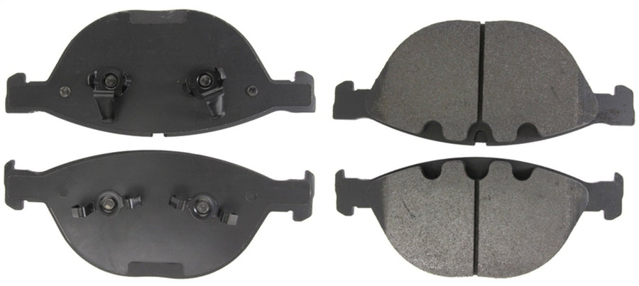 Front StopTech 308.11510 Brake Pads with Shims; Street