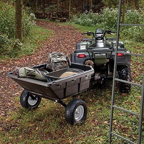 Poly Swivel Hybrid Dump Cart Ohio Steel 4048P-HYB, 15 cu.ft., 1250 lb Load Capacity