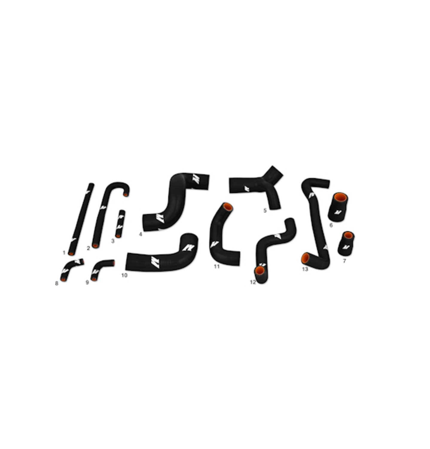 Mishimoto Silicone Radiator Hose Kit MMHOSE-E30-88BK Fits BMW E30 3-Series 1984-1991 Black