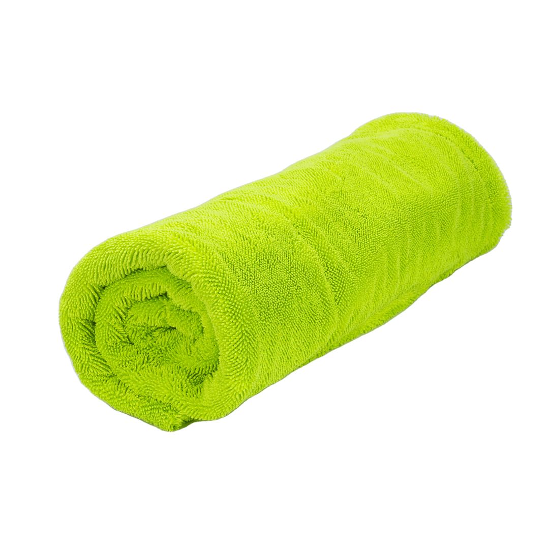 Maxshine Car Universal Drying Towel 30” x 30” | 1600GSM Plush Double-Sided Microfiber | Super Absorbent Rinse-Free Drying Towel for Car Wash & Detailing | Scratch-Free, Lint-Free Auto Care Cloth