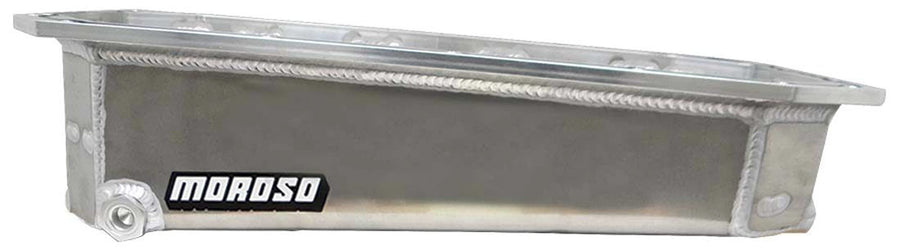 Moroso Aluminum Drag Race Oil Pan 20054, Fits TFX 96/2000/2002 Blocks, Dry Sump For Funny Car