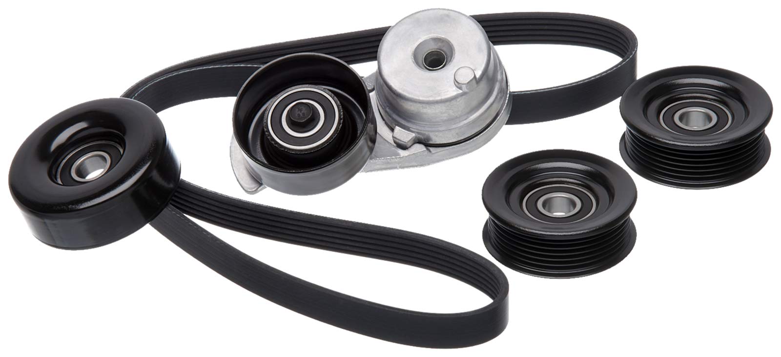Complete Gates Serpentine Belt Drive Component Kit 90K-38189B