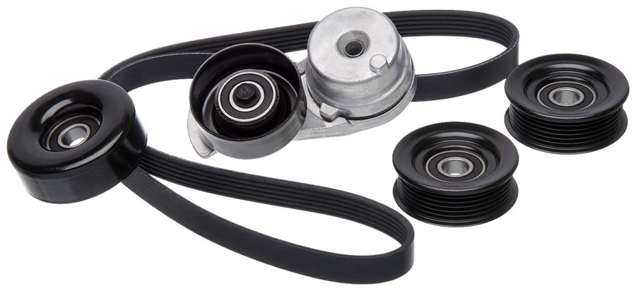 Complete Gates Serpentine Belt Drive Component Kit 90K-38189B
