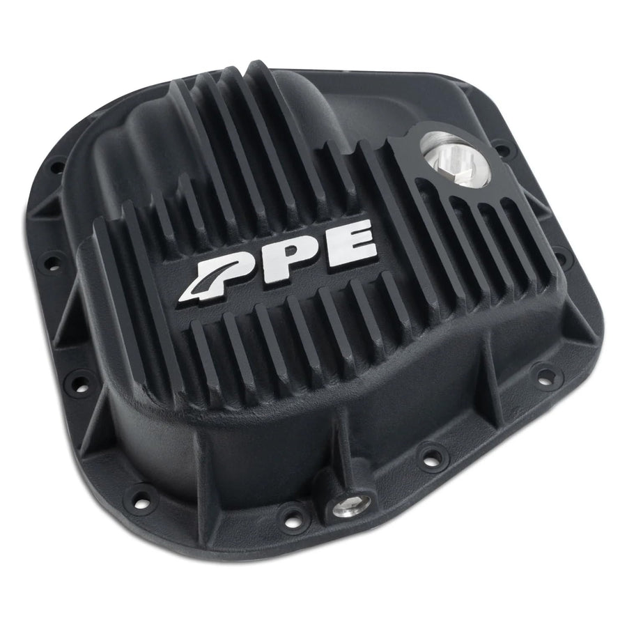 Heavy Duty PPE Rear Differential Cover 338051220 (Black) Compatible with 1997+ Ford F-150 or 1997-2001 Expedition or Navigator or 2015-2020 Transit