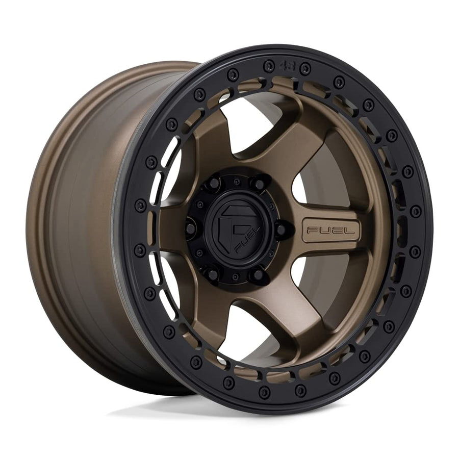 D124 Fuel Block Beadlock 17x8.5 5x150 +20mm Bronze Wheel Rim 17" Inch