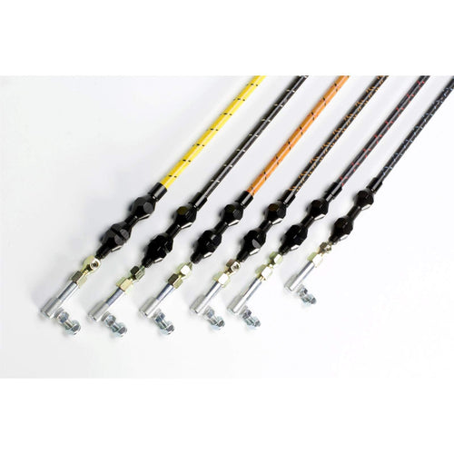 Lokar Performance Products 36" Vintage Series Blower Drive Throttle Cable Black Wrap With Red Tracers VS-100BLD536