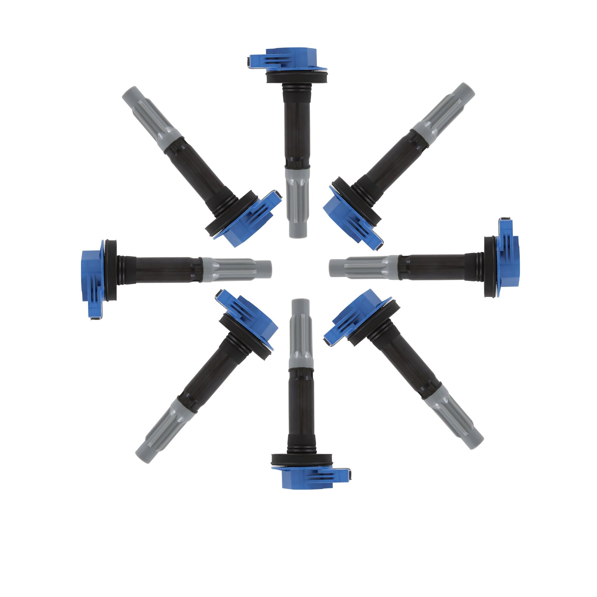 SuperCoil ACCEL 140060B-8 Ignition Coils Blue, 8-Pack