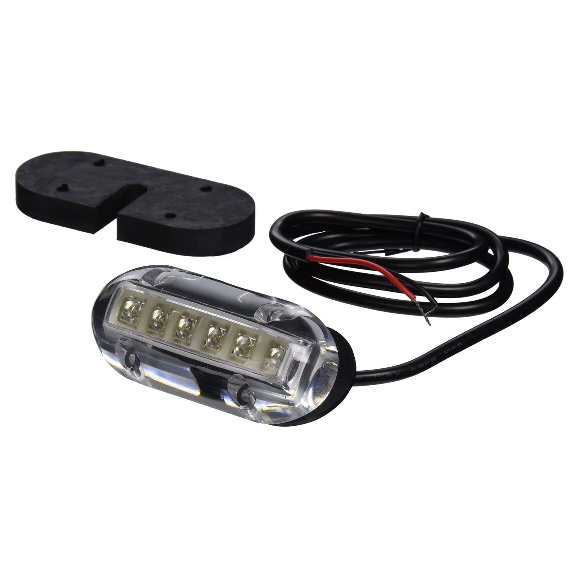 T-H Marine Boat Underwater Lights - High-Intensity Surface Mount Waterproof Lighting - Use Above or Below Water - Multi-Purpose Use and Low Power Draw - Green