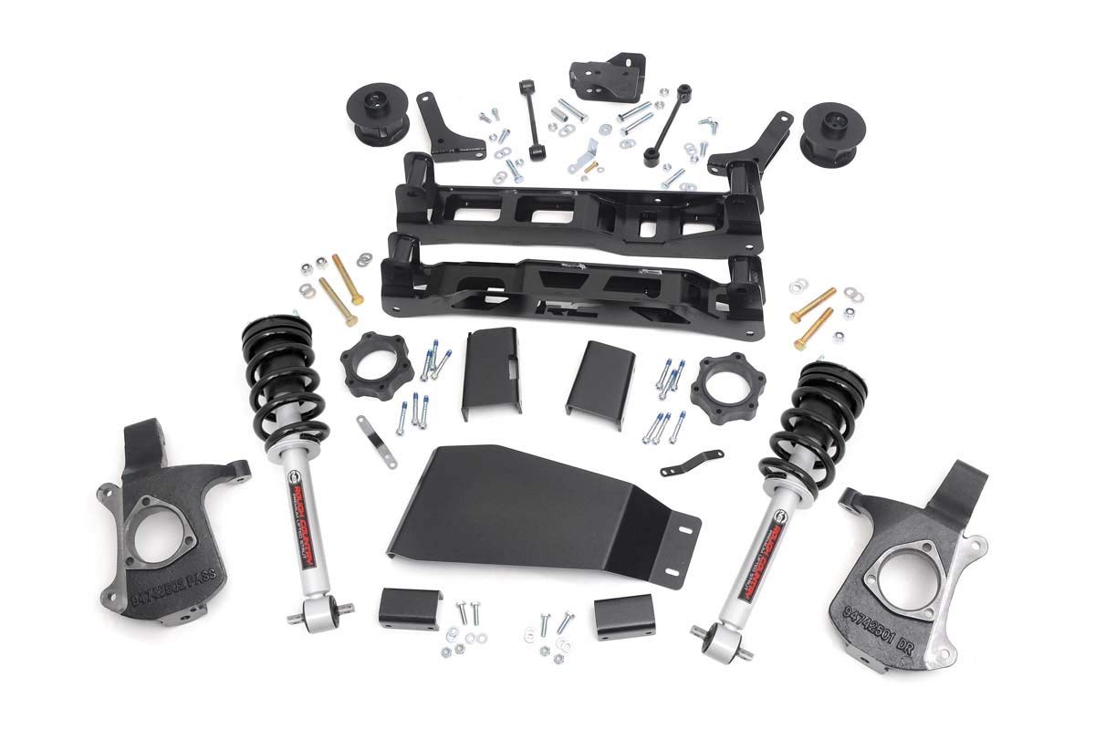 5" Lift Kit Rough Country w/N3 Struts for 2007-2013 Chevy Avalanche 1500-20801