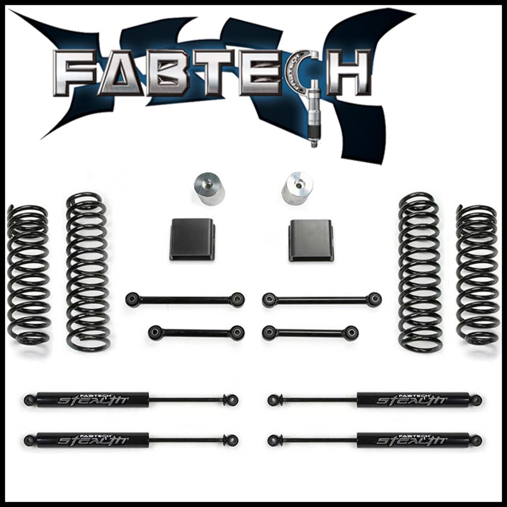 Fabtech Sport II K4163M Lift System 3 in. Lift w/Stealth For PN[FTS24243/FTS6349/FTS6333] Lift System