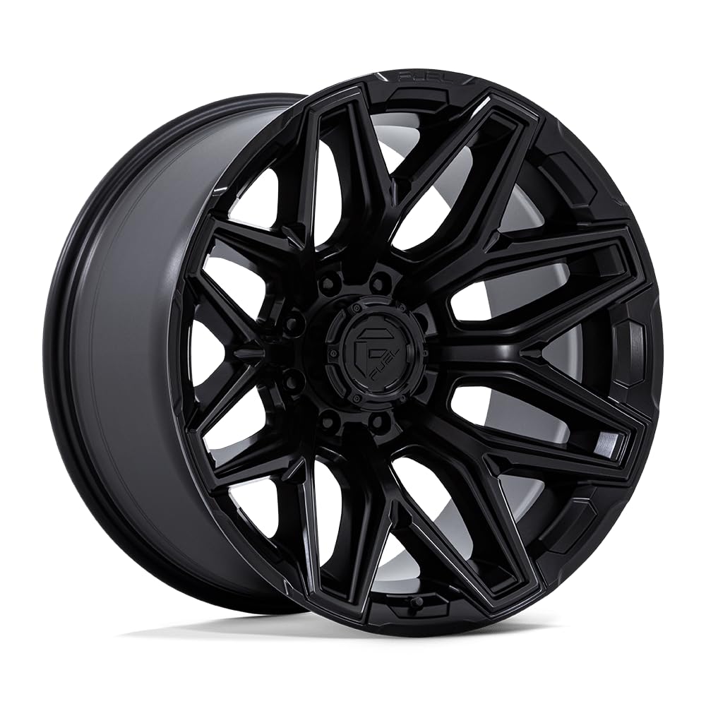 FLUX FUEL OFF-ROAD 20X9 8X180 5.04 1mm BLACKOUT - FC854MX20908801