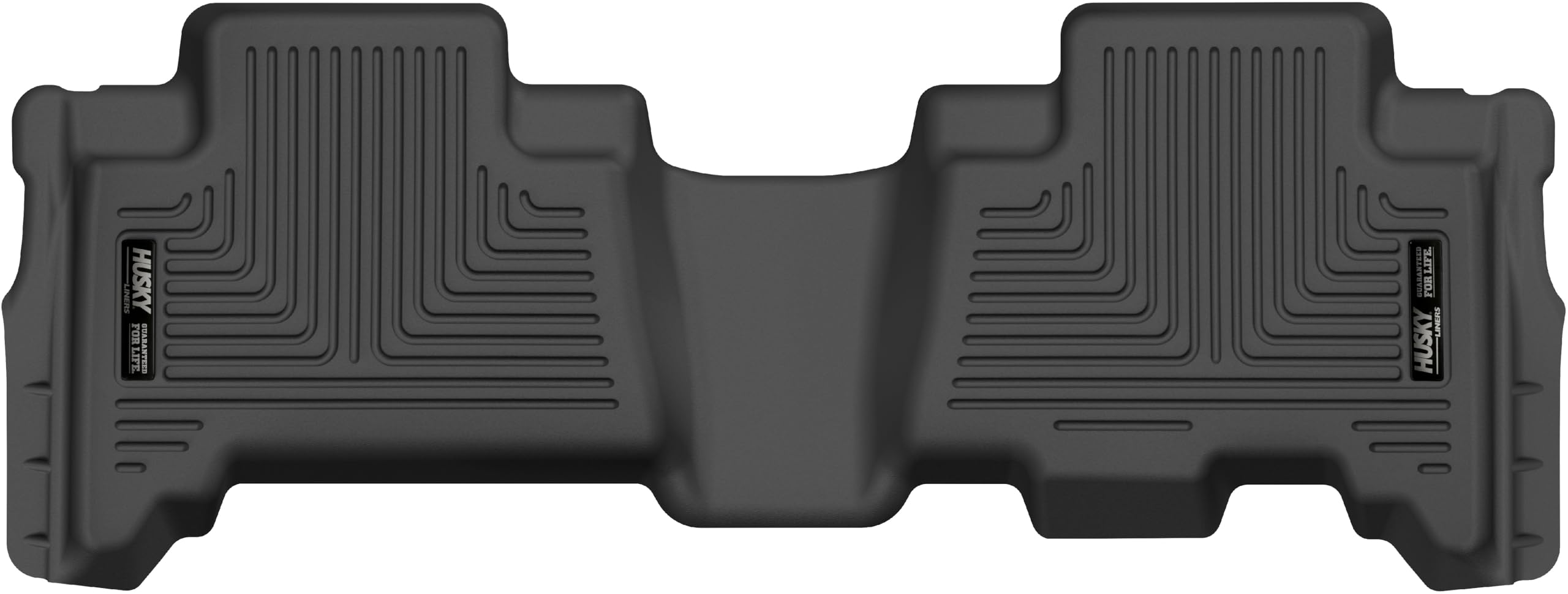 Weatherbeater Husky Liners Floor Mats | Fits 2013-2024 Toyota 4Runner; 2014-2024 Lexus GX460 | 2nd Row, 1-pc Black - 19451