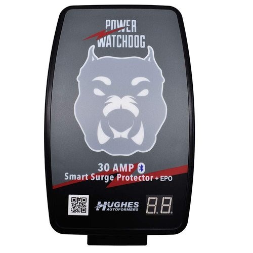 30 Amp Power Watchdog PWD30EPOH Smart RV Hardwired Surge Protector - Emergency Power Off (EPO) – Bluetooth Monitoring - Replaceable Surge Module - Durable for RV Campsite Use - Installation Required