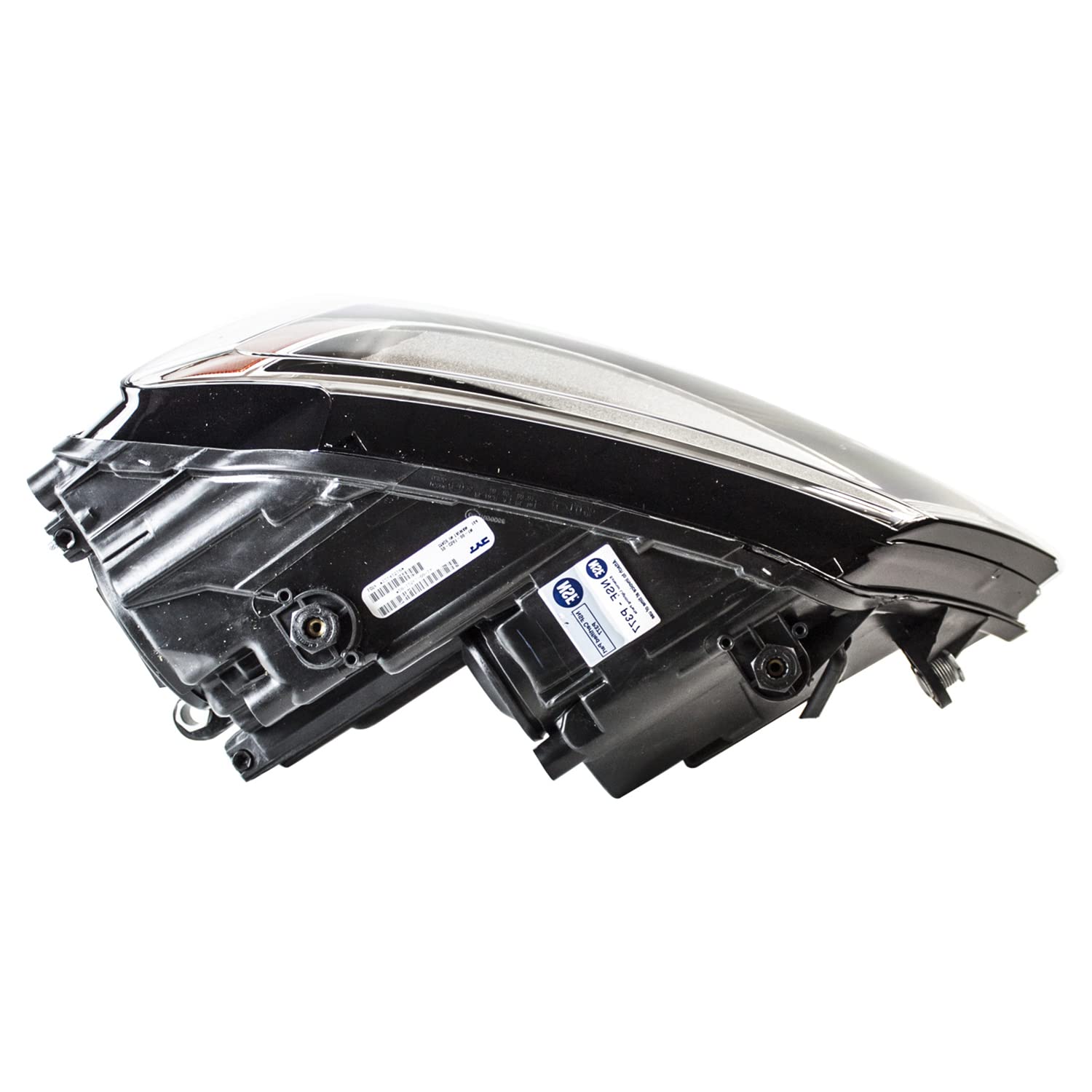 Left TYC Headlight Assembly Compatible with 2011-2016 Volkswagen Jetta