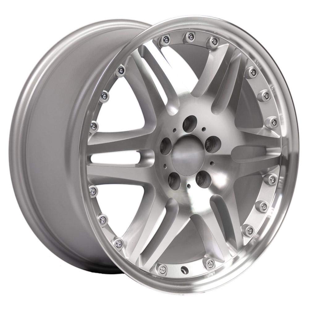 18" OE Wheels Replica MB09 fits Mercedes Benz C Class 18x8.5 Silver