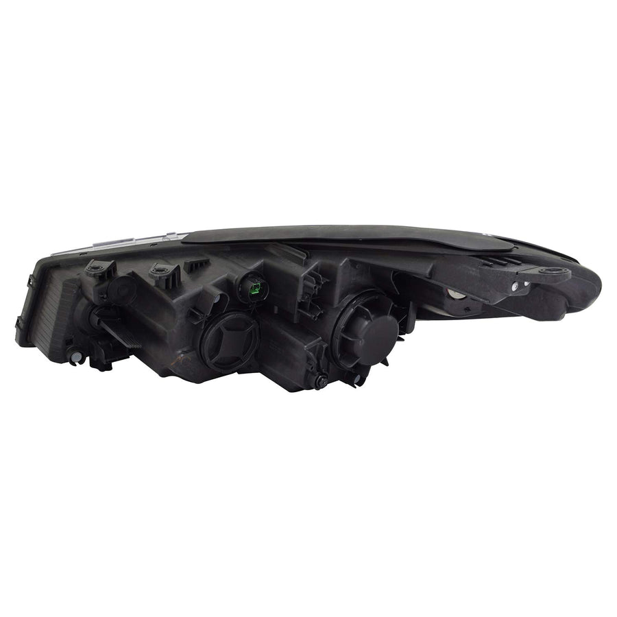 Right TYC Headlight Assembly Compatible with 2017-2018 Kia Forte