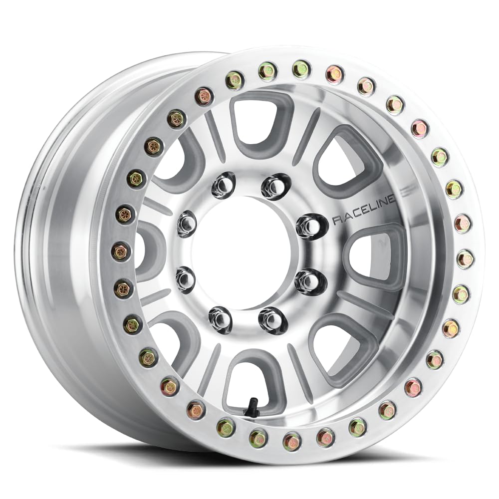 RT233 Raceline Monster Aluminum Wheel (17 x 17. inches /1 x, 1 mm Offset)