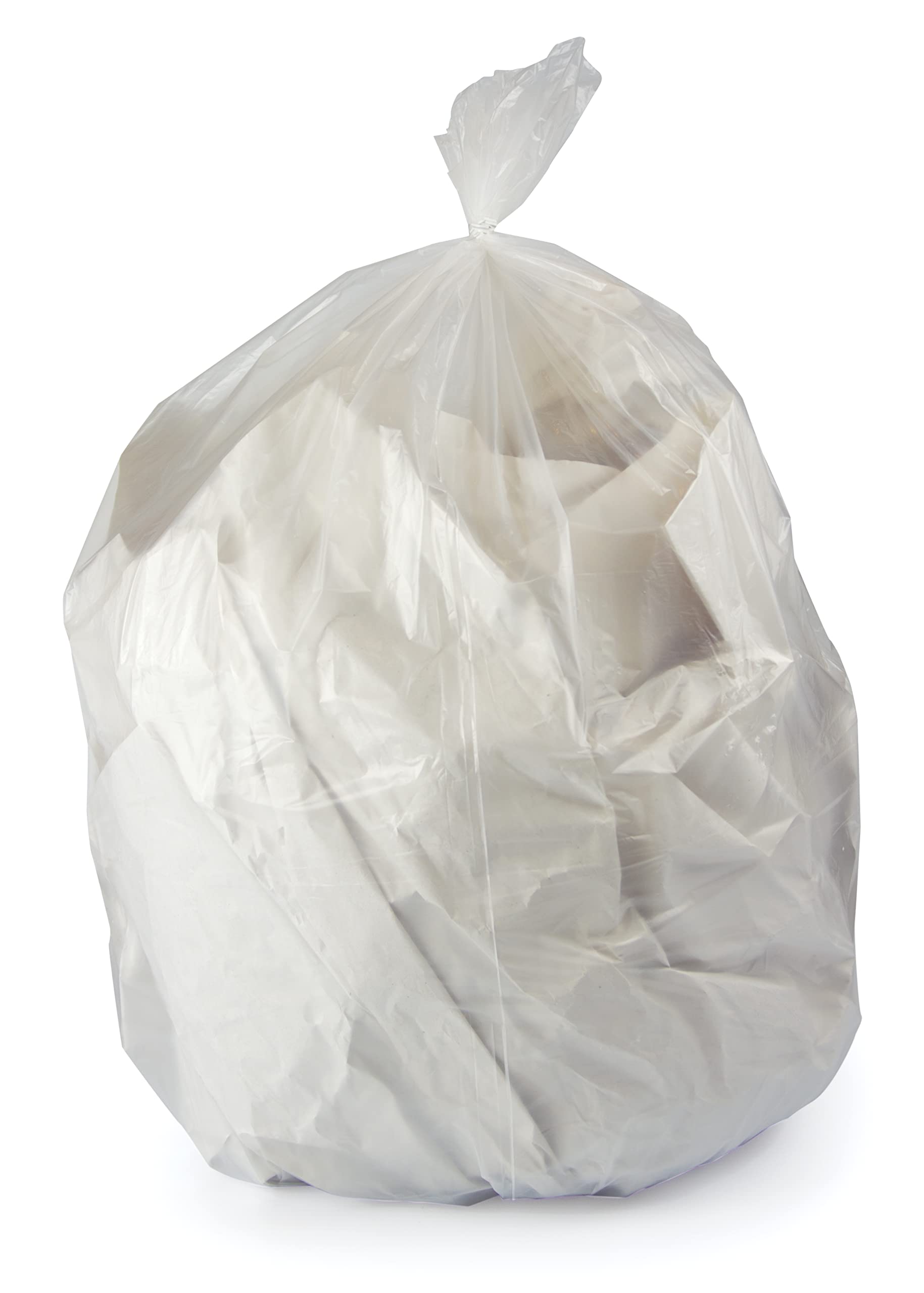 33 GAL LINER CLEAR 33X40 500CT HDPE ROLL 11MIC