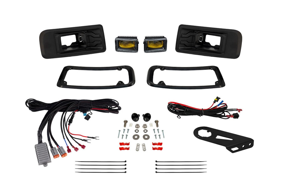 Add-On Fog Lamp Kit Diode Dynamics Elite Series compatible with Ford Maverick 2022-2024, Yellow (3000K)