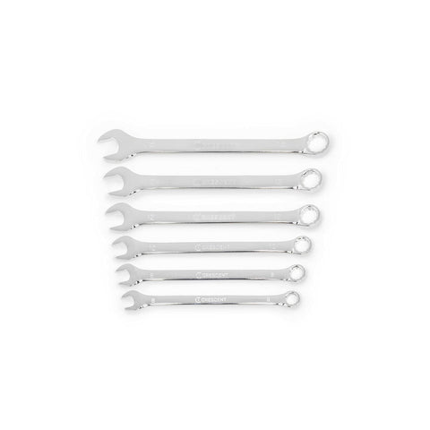 6 Piece Crescent 12 Point Metric Combination Wrench Set - CCWS1-05