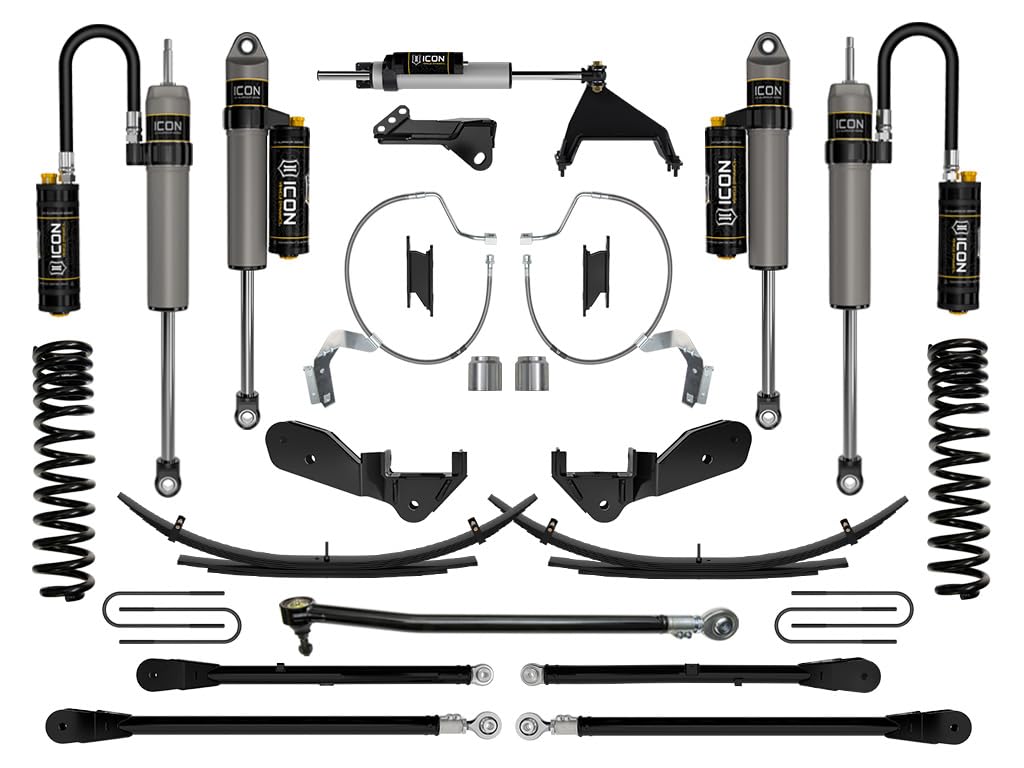 2023-2025 Ford F-250/F-350 Super Duty ICON 4WD, Diesel, 4.5" Lift, Stage 7 Suspension System w/ Expansion Packs