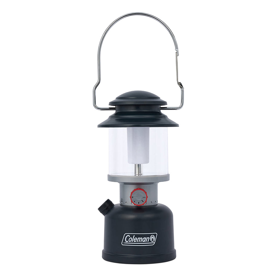 Coleman 800L Classic Rechargeable LED Lantern, Impact & Water-Resistant Lantern with Carabiner Handle & Charging Ports, Great for Camping, Power Outage, Emergencies, & More