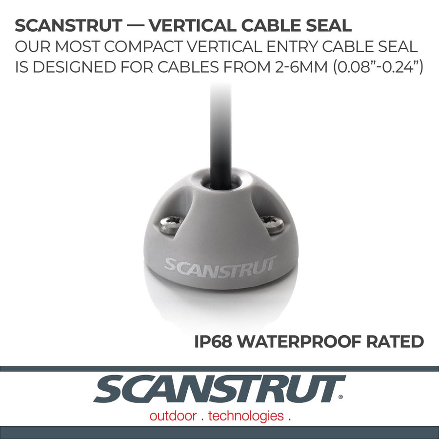 Scanstrut Micro Cable Seal DS6-P for Cables from 2-6mm - Plastic, 1 Count (Pack of 1)