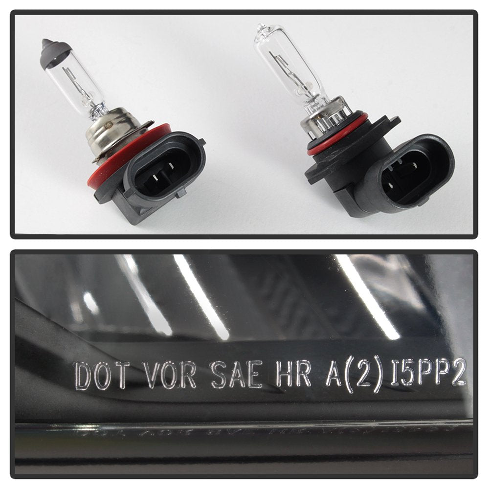 OEM Style Xtune Headlight (HD-JH-CS14-AM-BK) (POE)