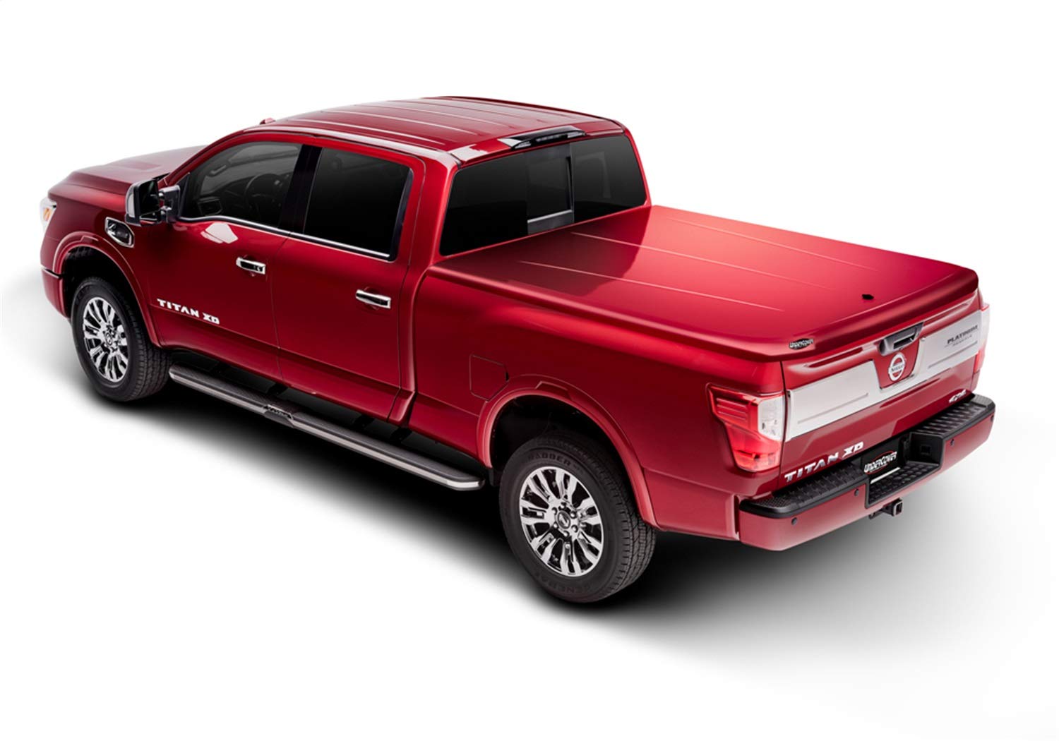 UnderCover UC5076S Lift Top Locking Tonneau Cover - Smooth- Titan XD 2016-2017 5'6" Bed