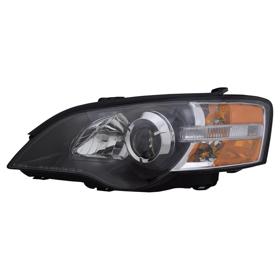 Left TYC Headlight Assembly Compatible with 2005-2005 Subaru Legacy