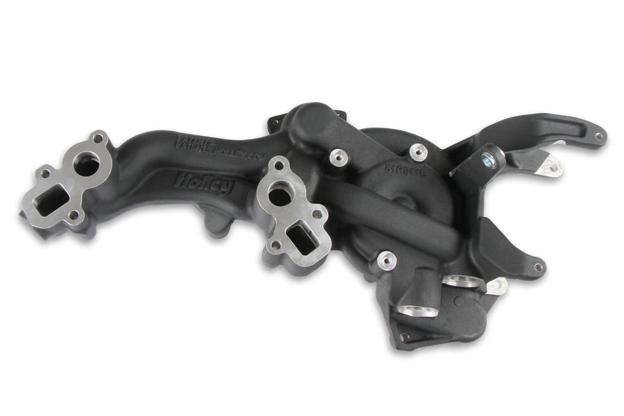 MANIFOLD-BRACKET KIT Holley LT4 WET-Black 97-250BK
