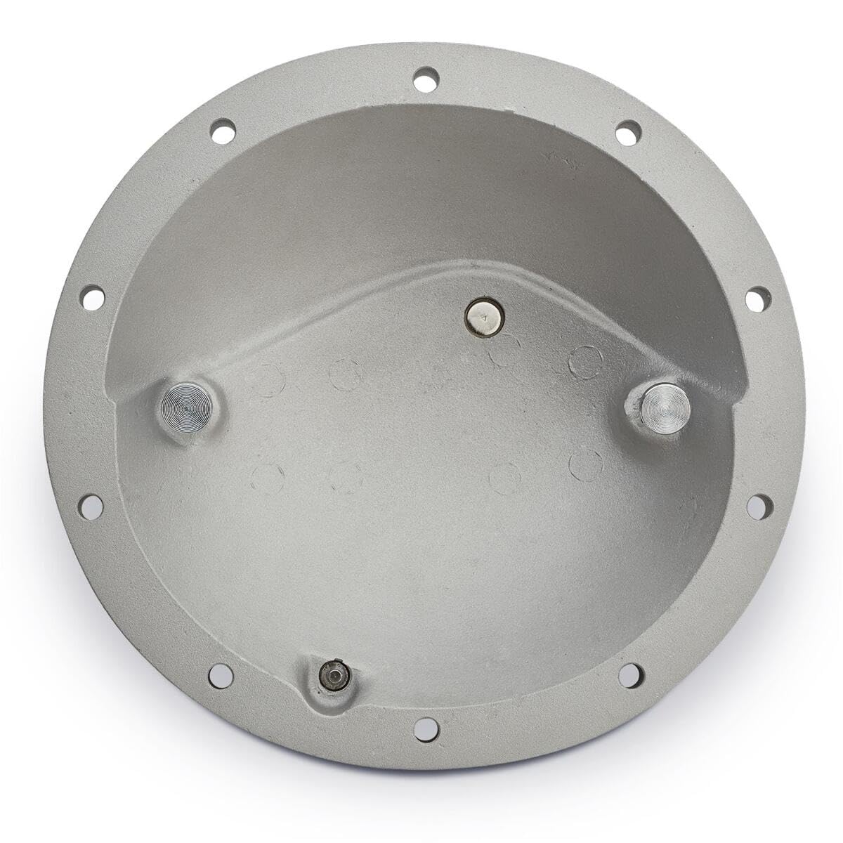 Differential Cover PROFORM 141-694 - Reinforced - Main Cap Bolts/Magnetic Drain Plug Included - Aluminum - Gray Crinkle Powder Coat - 7.5 in - GM 10-Bolt - Each