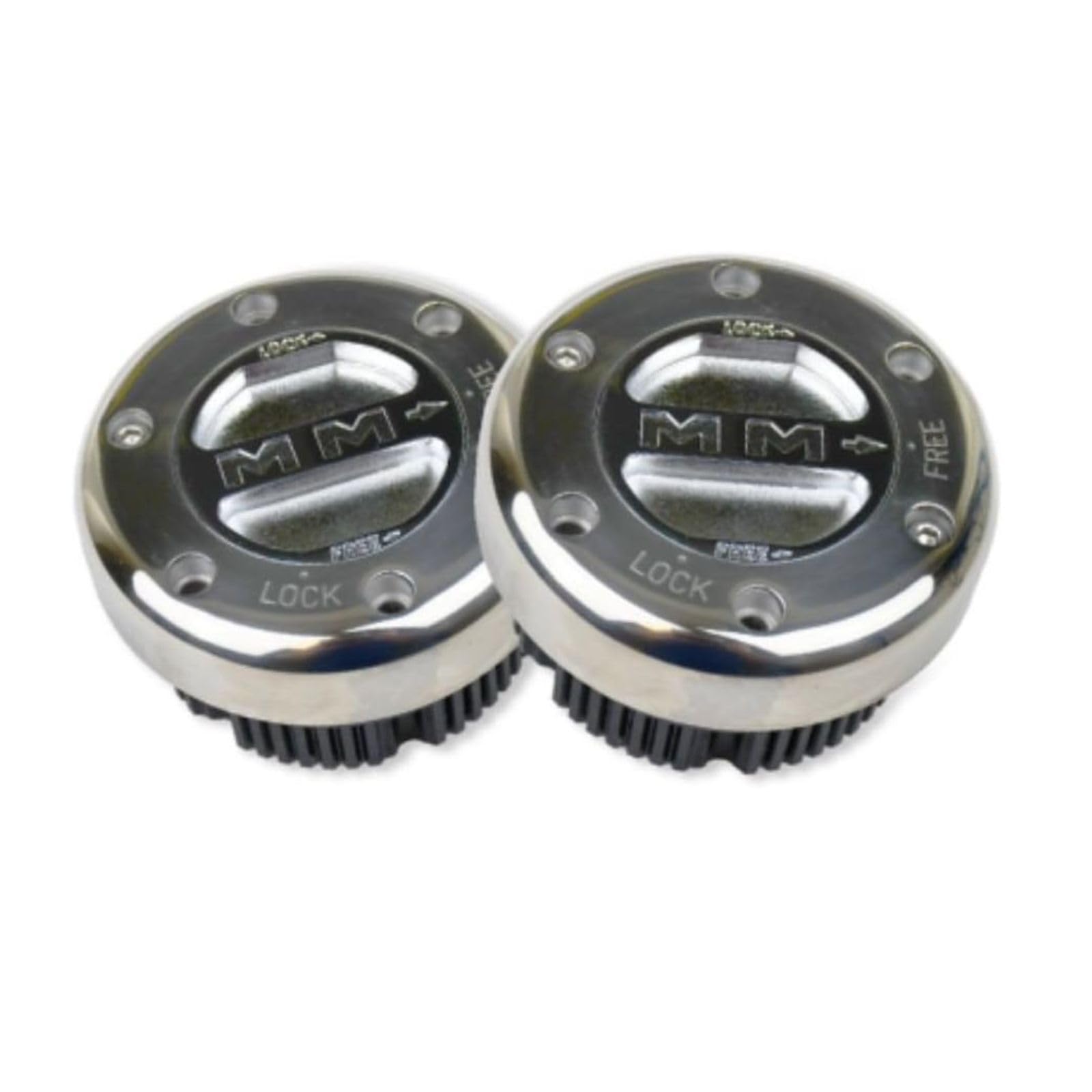 Pair of Premium Locking Hubs MILE MARKER 449S/S fits 1999-2004 F250 F350 F450 F550 | Reliable in Extreme Off Road Conditions | Replaces Original Equipment Manual or Automatic Hubs