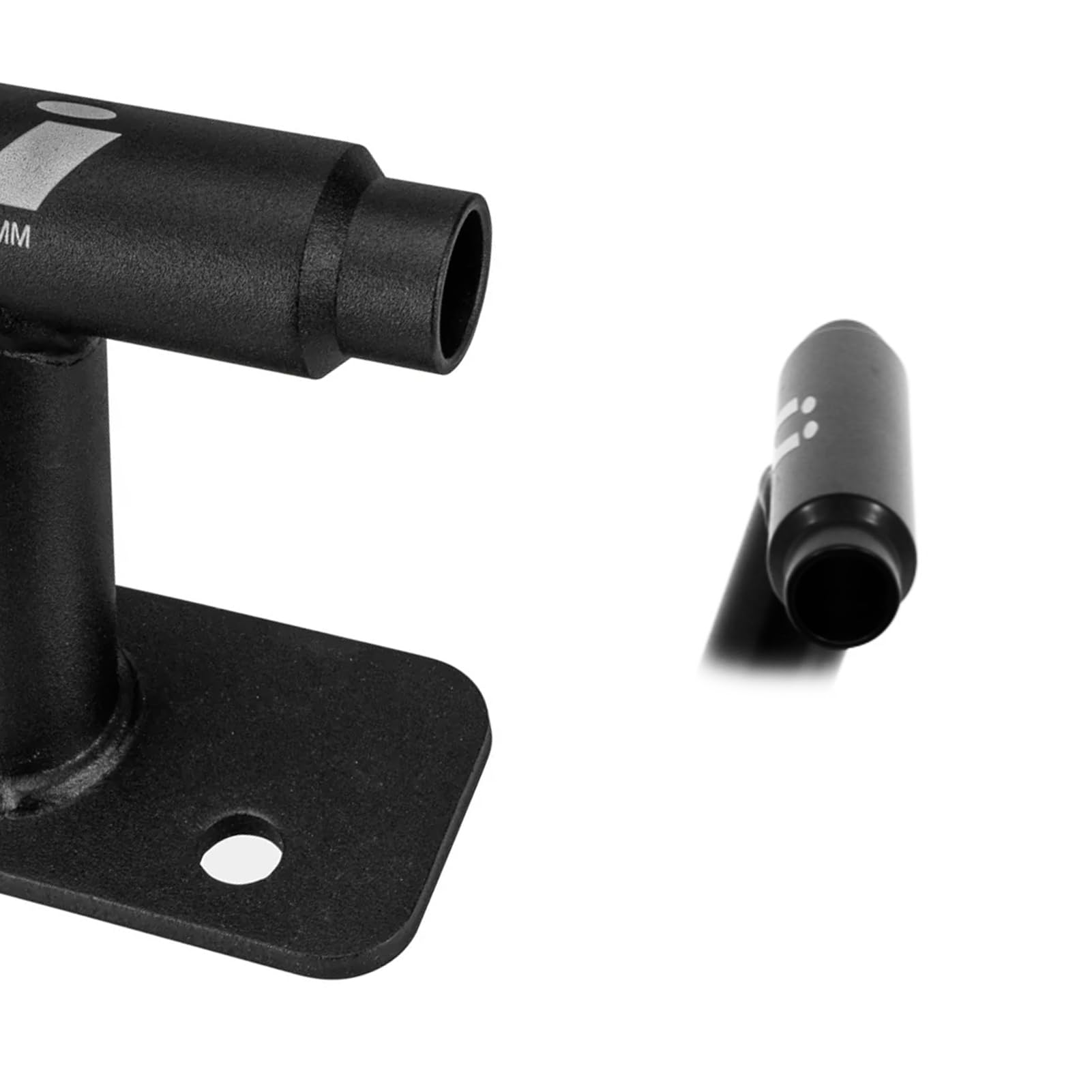 Dirtbag Bike Storage & Transportation Rack KUAT | Durable Steel Compact Direct Bolt-On Secure Bicycle Hauling Mount for Truck Beds Trailers Cargo Carriers | Black, 15mm x 110mm - Thru-Axle
