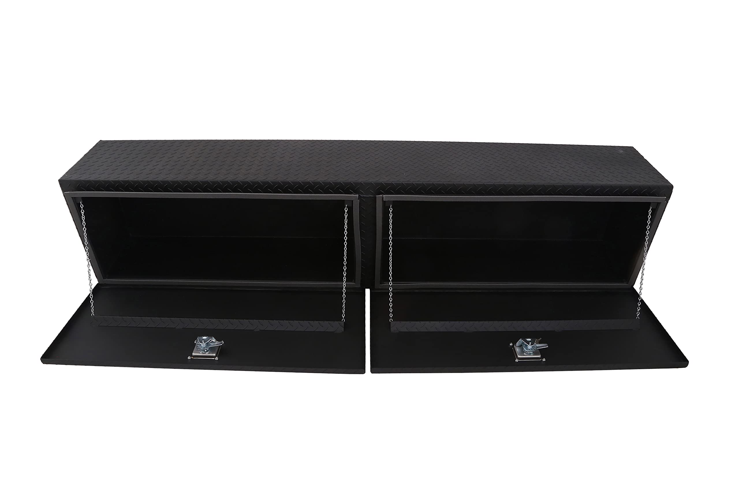Dee Zee Black-Tread DZ71TB Aluminum Topsider Tool Box - 90"