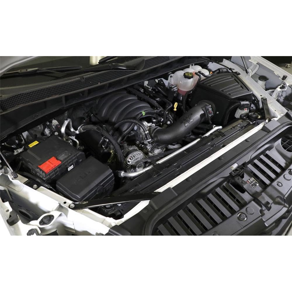 Cold Air Intake System K&N: High-Flow Air-Filter, Increase Performance & Horsepower: Compatible with 2019-2020 CHEVROLET Silverado 1500; 2019-2020 GMC Sierra 1500, 63-3117