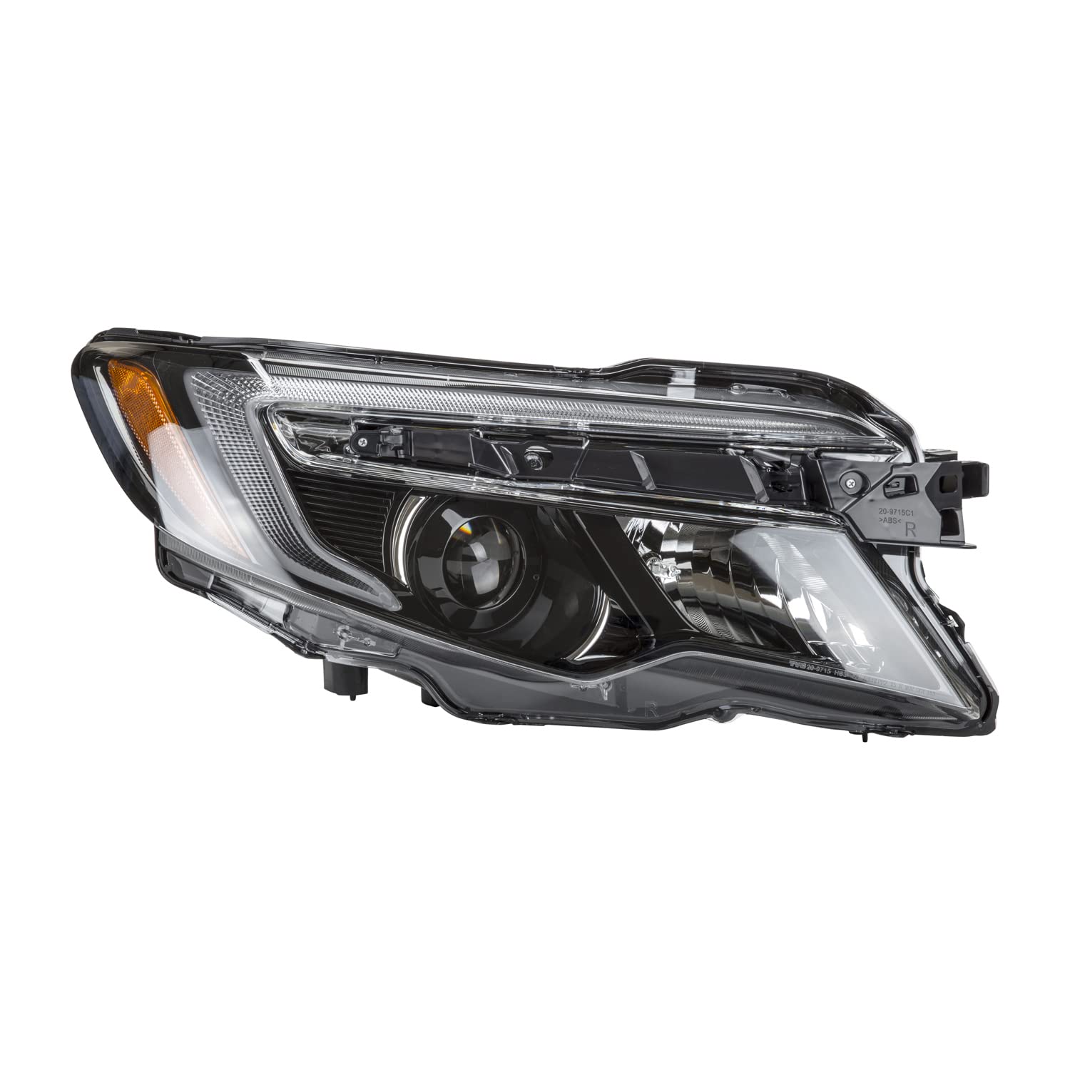 Right TYC Headlight Assembly Compatible with 2016-2021 Honda Pilot