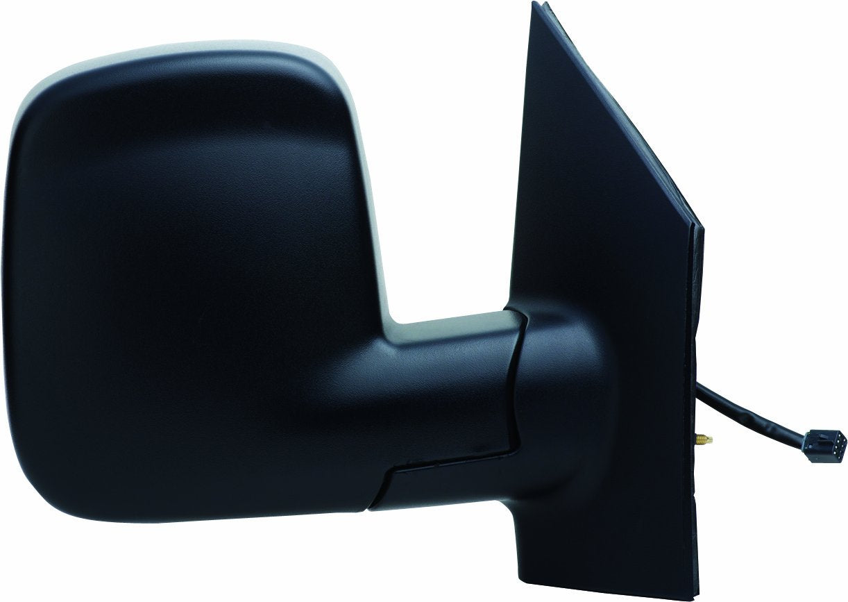 Passenger Side Mirror Fit for Chevy Express Full Size Van, GMC Savana Full Size Van, Textured Black, Foldaway, Heated Power