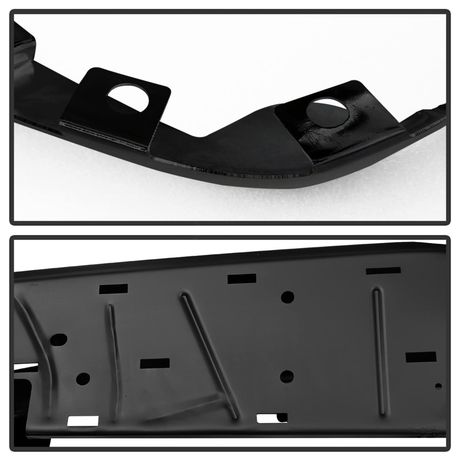 Chevy 1500 14-18 / GMC Sierra 1500 14-18 Spyder (w/o Park Assist Sensor Holes Bumper Shell Only Hardware NOT Included) Rear Steel Bumper - Black (Part Link # GM1102565 OEM # 23108140)