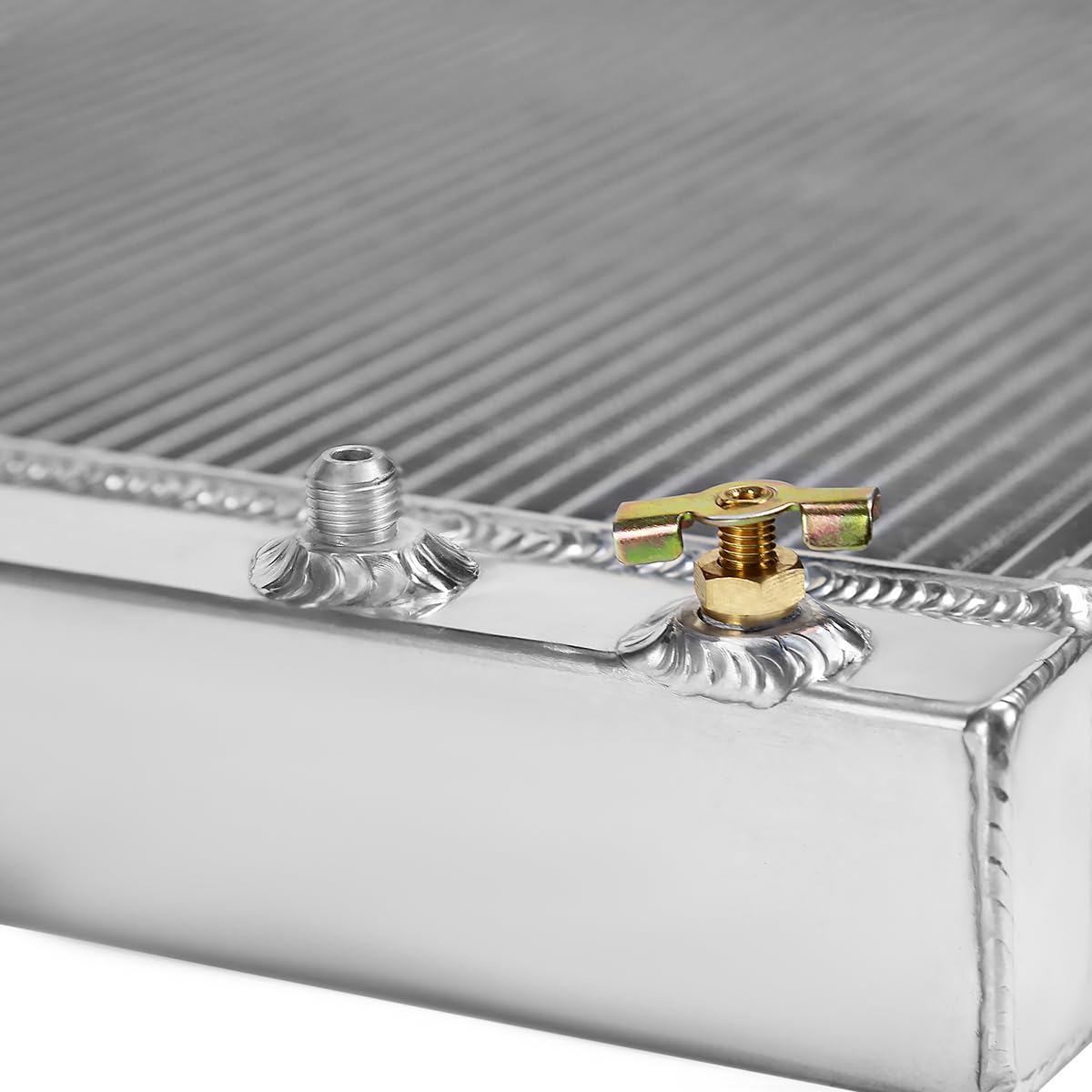 3 Row Core Spec-D Tuning Aluminum Cooling Racing Radiator Compatible with 1984-1995 Toyota 4 Runner V6
