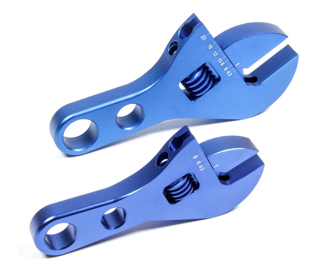 ProForm 3-8 AN/10-20 an Anodized Aluminum Adjustable Compact Wrench - Pair 67722