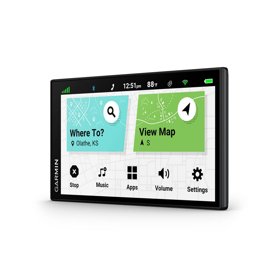 6-inch Garmin DriveSmart 66 Car GPS Navigator with Bright, Crisp High-Resolution Maps and Garmin Voice Assist