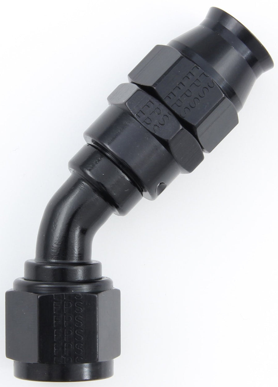 Size (-10) Fragola 684510-BL Black 45° PTFE Hose Fitting
