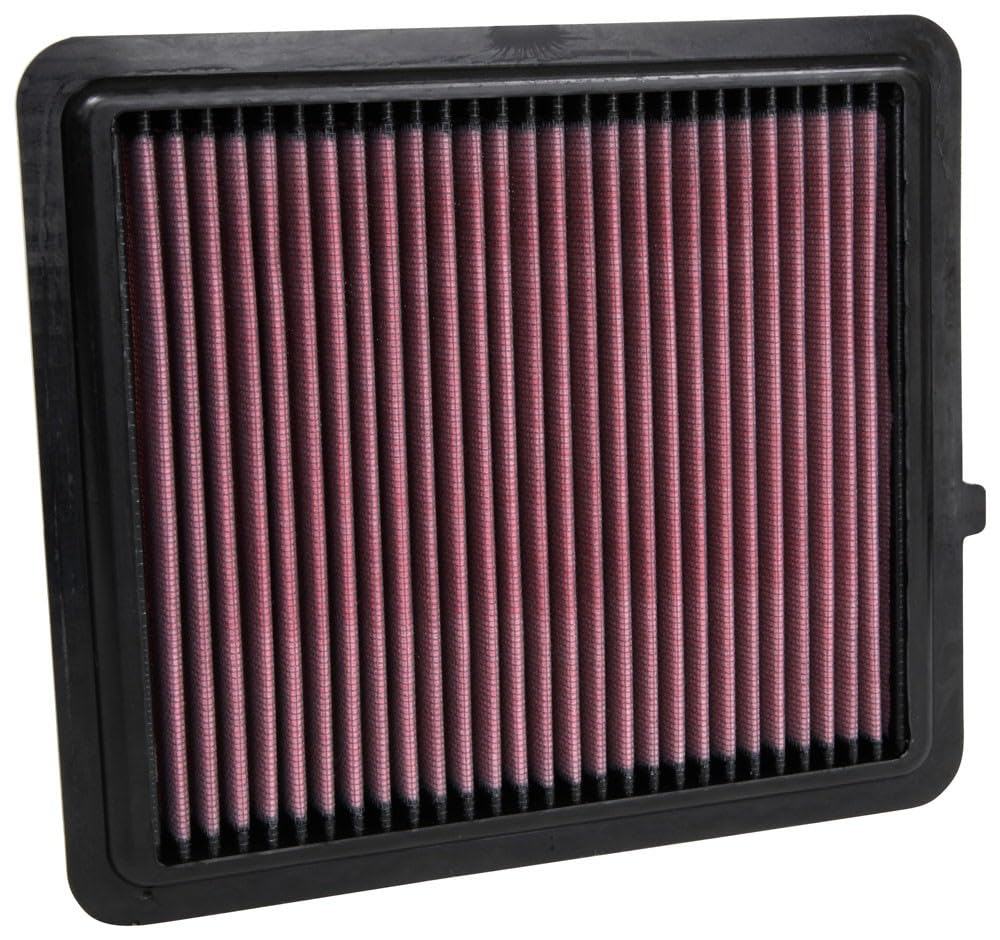 High-Flow K&N Original Lifetime Engine Air Filter: Increase Power: Premium, Washable: Compatible with 2018-2020 SUZUKI: Jimny II, 33-3151