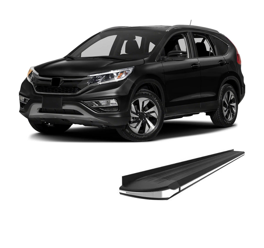Exceed Black Horse Running Boards Compatible with 2007-2016 Honda CR-V-EX-HOCR12