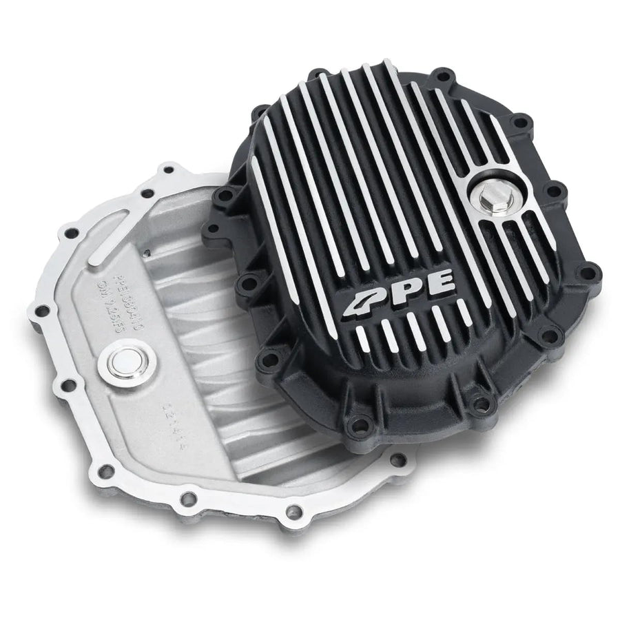 Heavy Duty PPE Front Differential Cover 138041010 (Brushed) Compatible with 2011+ GMC Sierra 2500HD