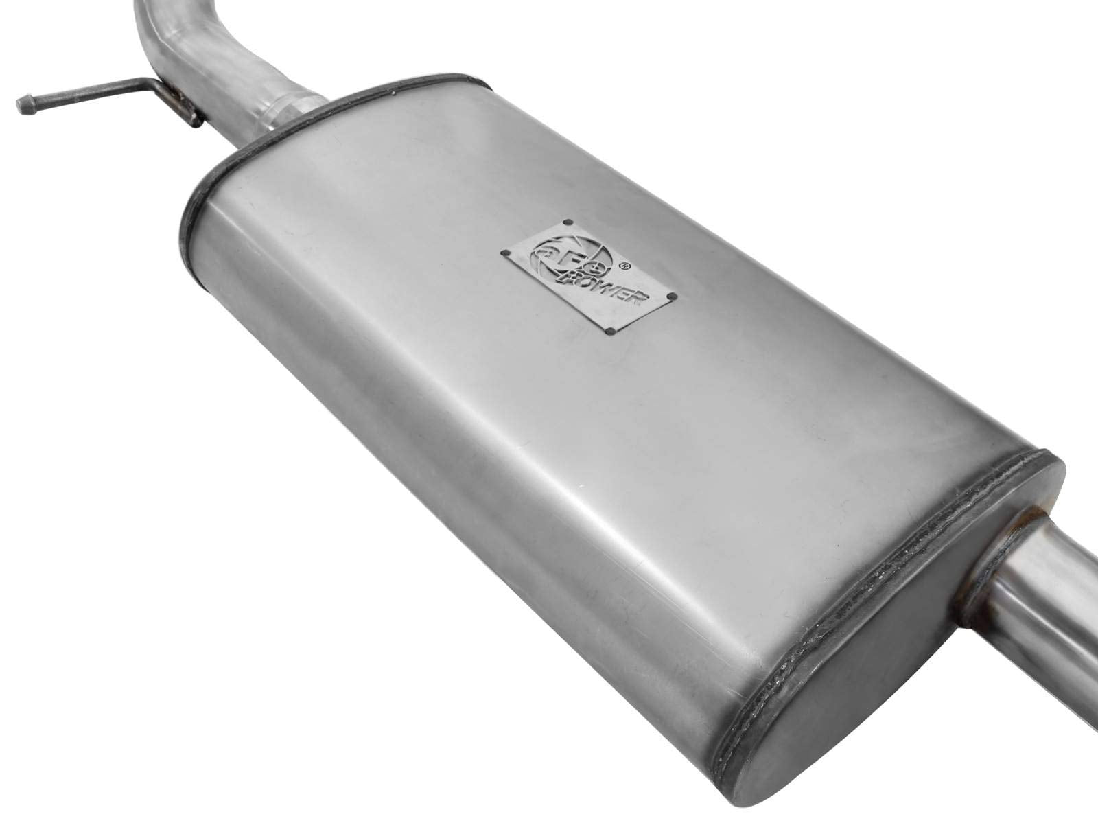 aFe Power MACH Force-Xp (49-48052) 3" Stainless Steel Cat-Back Exhaust System with Polished Tip for Jeep Commander V8-4.7L Engine