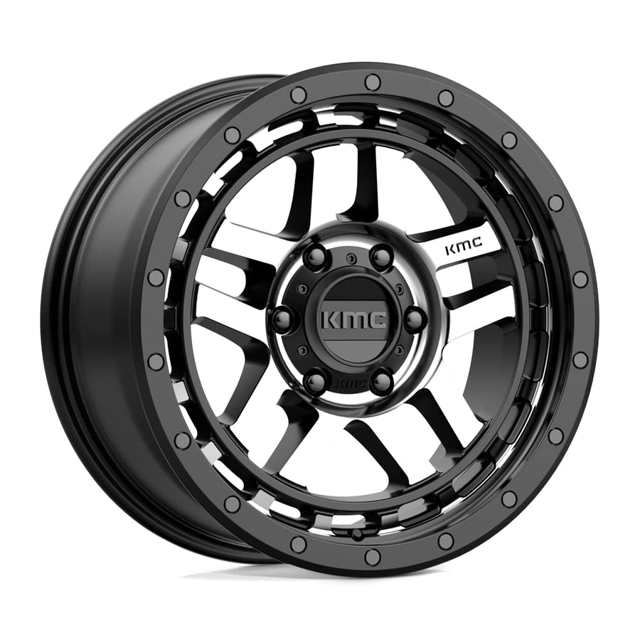 KMC Wheels 18X8.5 KM540 6X135 S-BLK MACH 18MM - KM54088563518